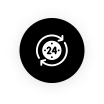 24 Hours Delivery icon